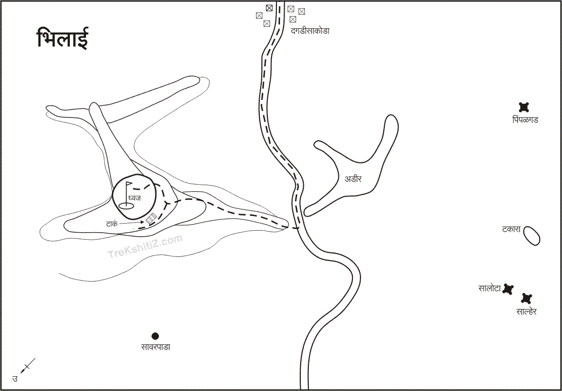 Fort Map of Bhilai