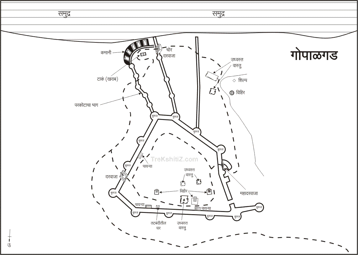 Fort Map of Gopalgad