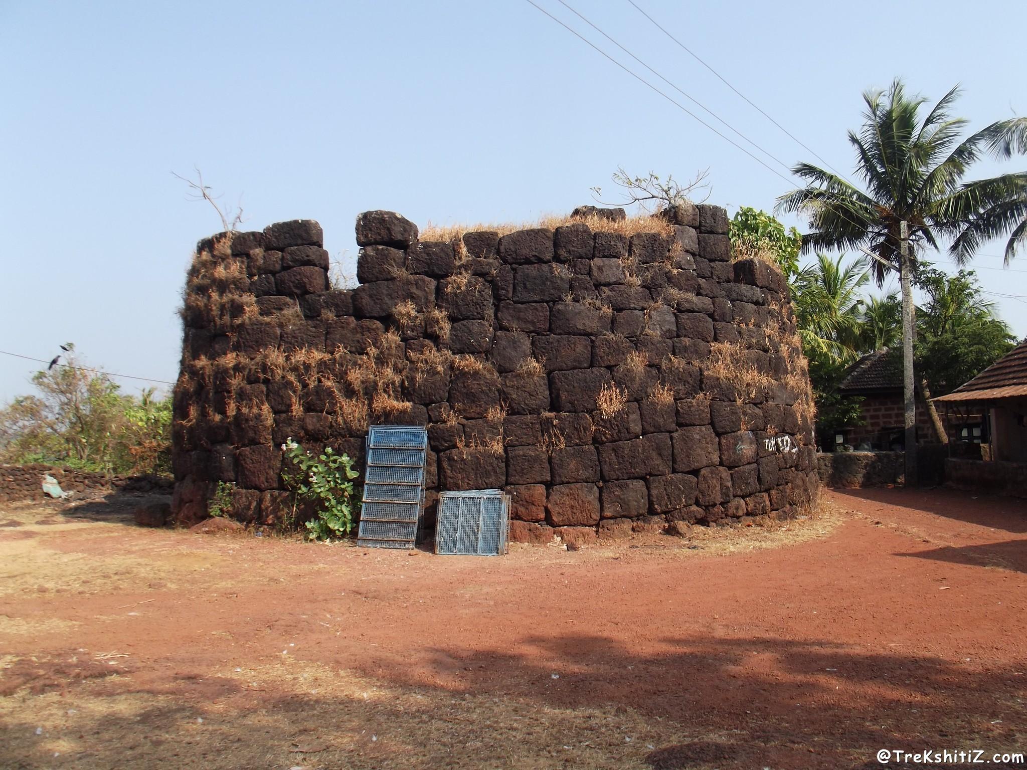Bastion on Devgad Fort
