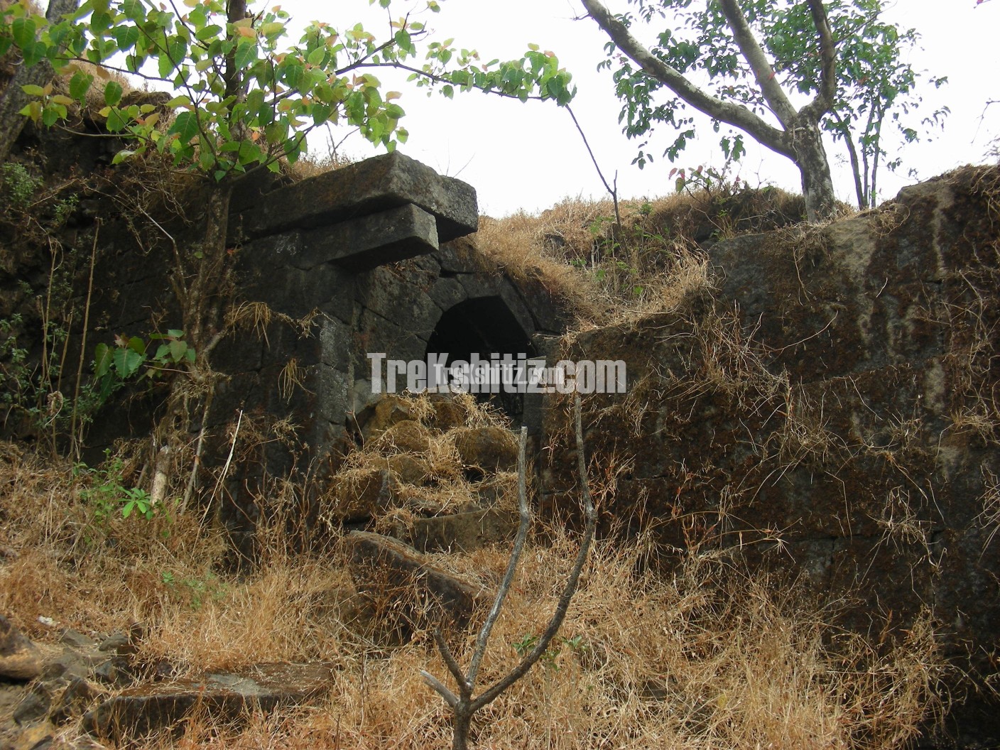 Remains of structure Hanumantgad
