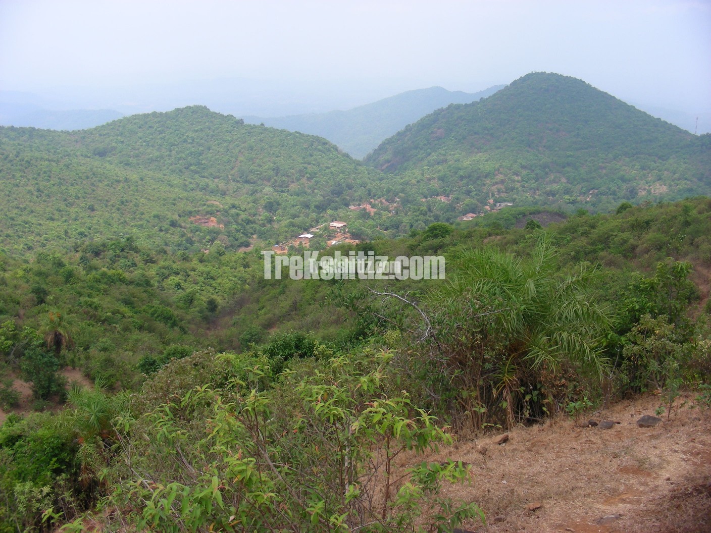 Fukeri village from Hanumantgad