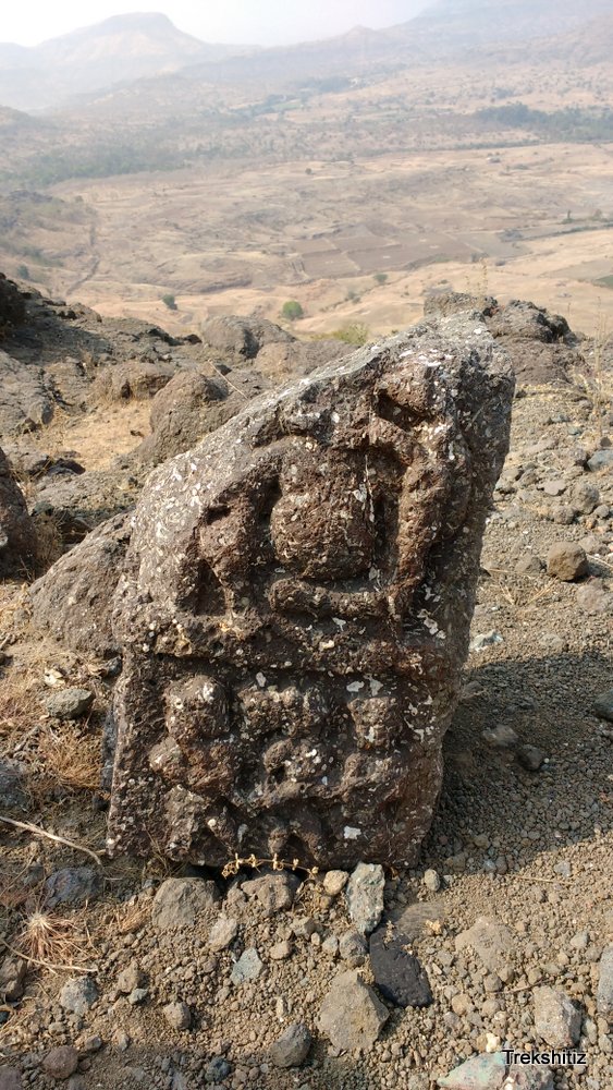 Remains of entrance gate Karha