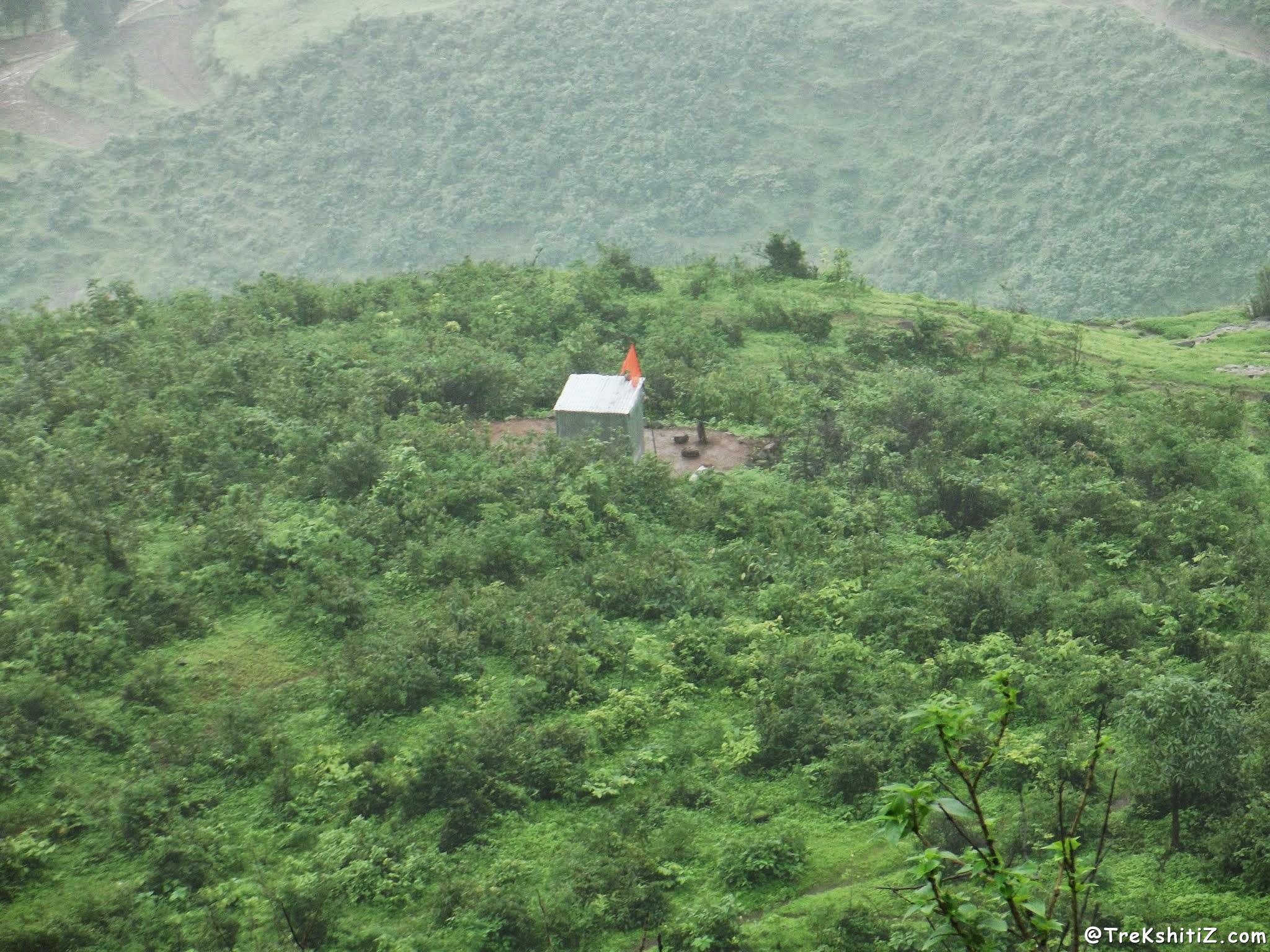 Temple on Mordhan Fort, near Ghoti ,Nasik