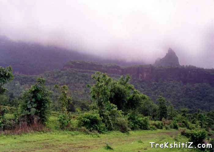 Padhar Fort From  Bhimashankar
